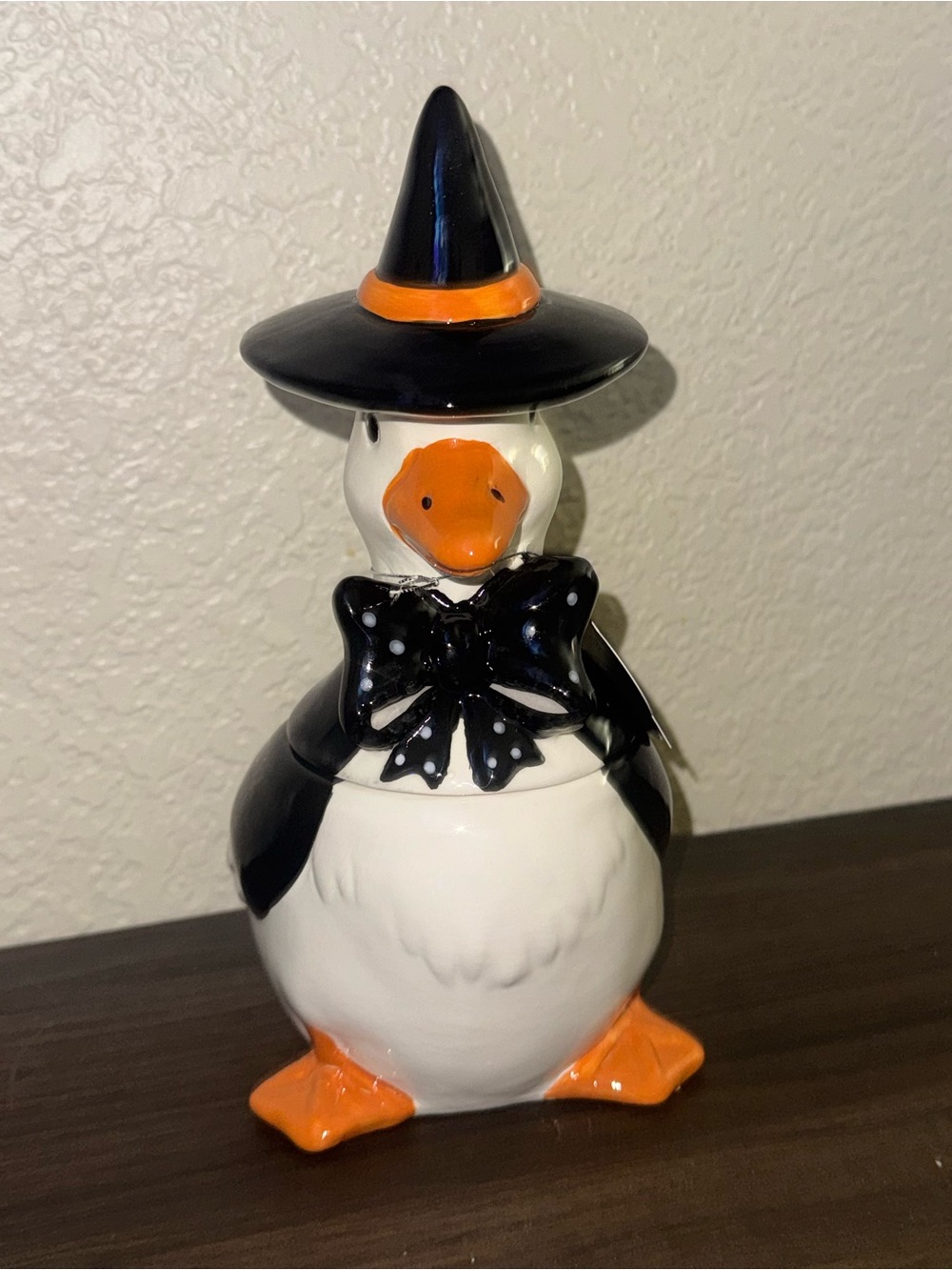 Halloween Ceramic Farmhouse Duck 10 Strawberry Street